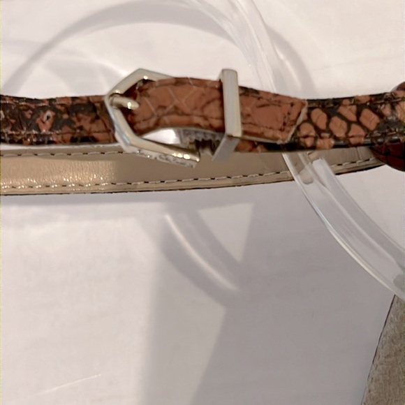 Sam Edelman Yaro Ankle Strap Multicolor Snake Print Heels - Picture 8 of 13